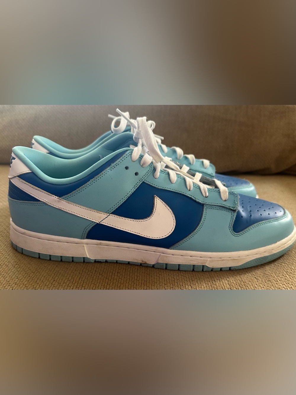 Nike Dunk Low Retro QS ‘Argon’ 2022 DM0121-400 Men’s Size 15 Gently Used